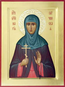 Преподобномученица Мария Гатчинская, находящаяся в Гатчинском Павловском кафедральном соборе